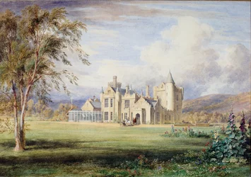 Schloss Balmoral, um 1840